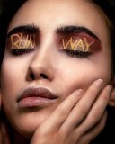 Runway makeup