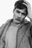 Mens grooming for model headshots