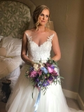 Flawless bridal makeup for Gemma at Wynyard Hall