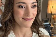 Natural glam bridesmaid makeup in Yarm