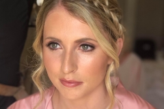 Flawless bridal natural makeup