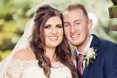 Glam bridal makeup