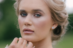 Classic and timeless bridal makeup for British Bride Magazine