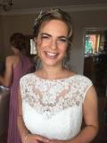 radiant skin on bride rachel