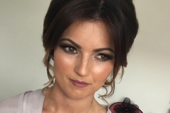 Guisborough bridesmaid has glowing skin and a pretty makeup tones