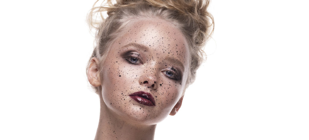 Beauty brand makeup campaign Gemma Clark