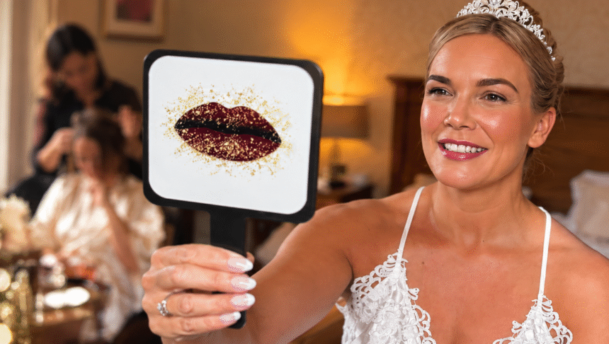 Flawless wedding makeup