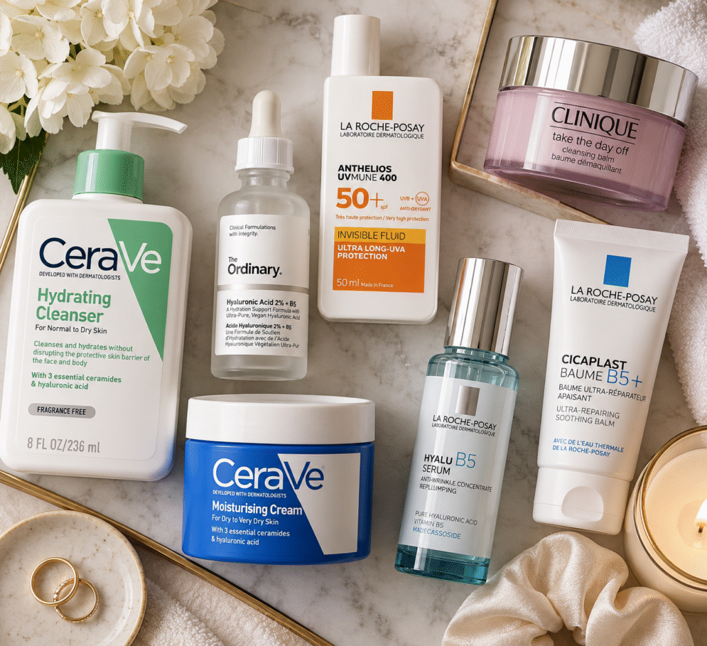 Bridal skin prep products
